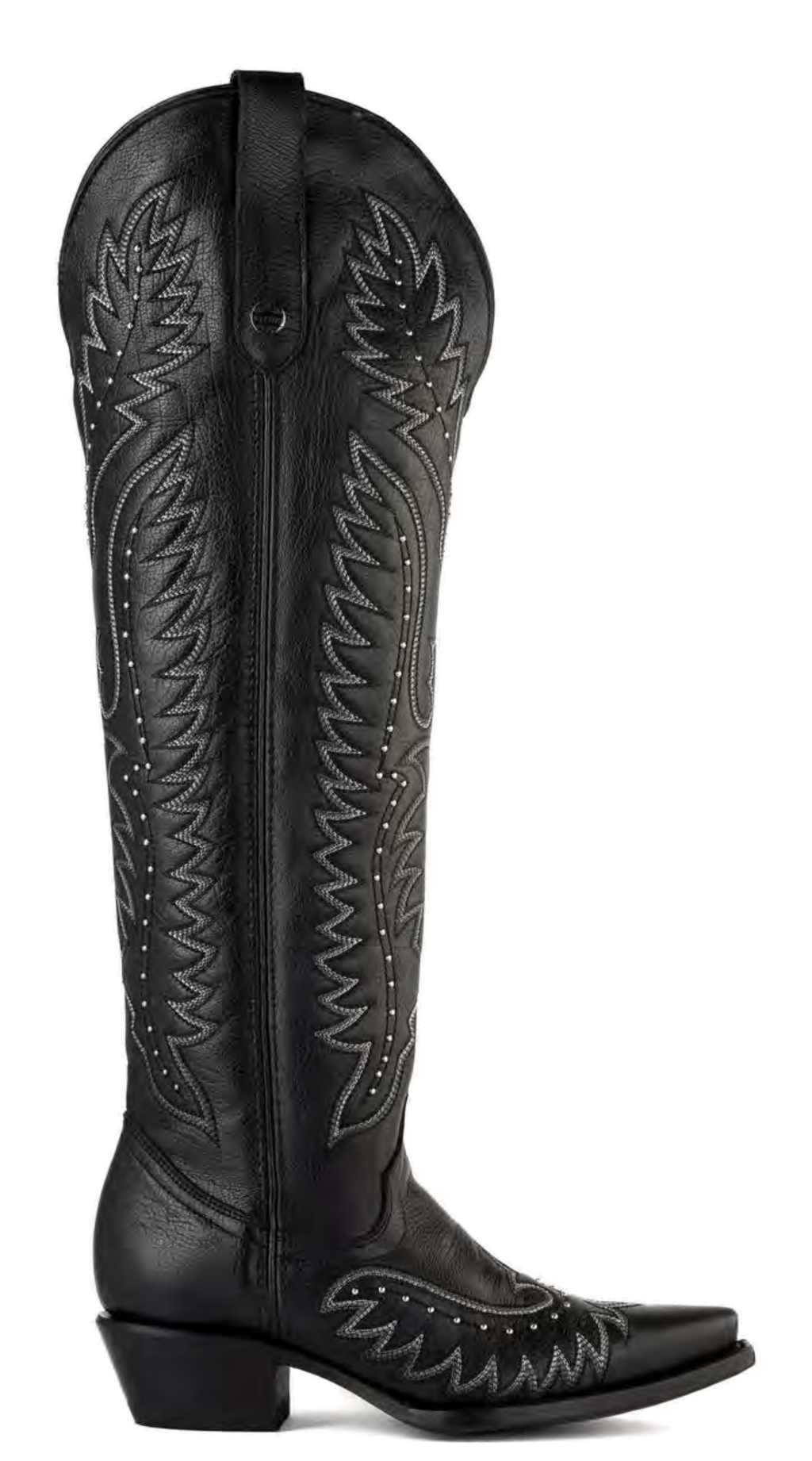 Bufalino Western Boot — Black