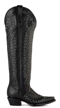 Bufalino Western Boot — Black