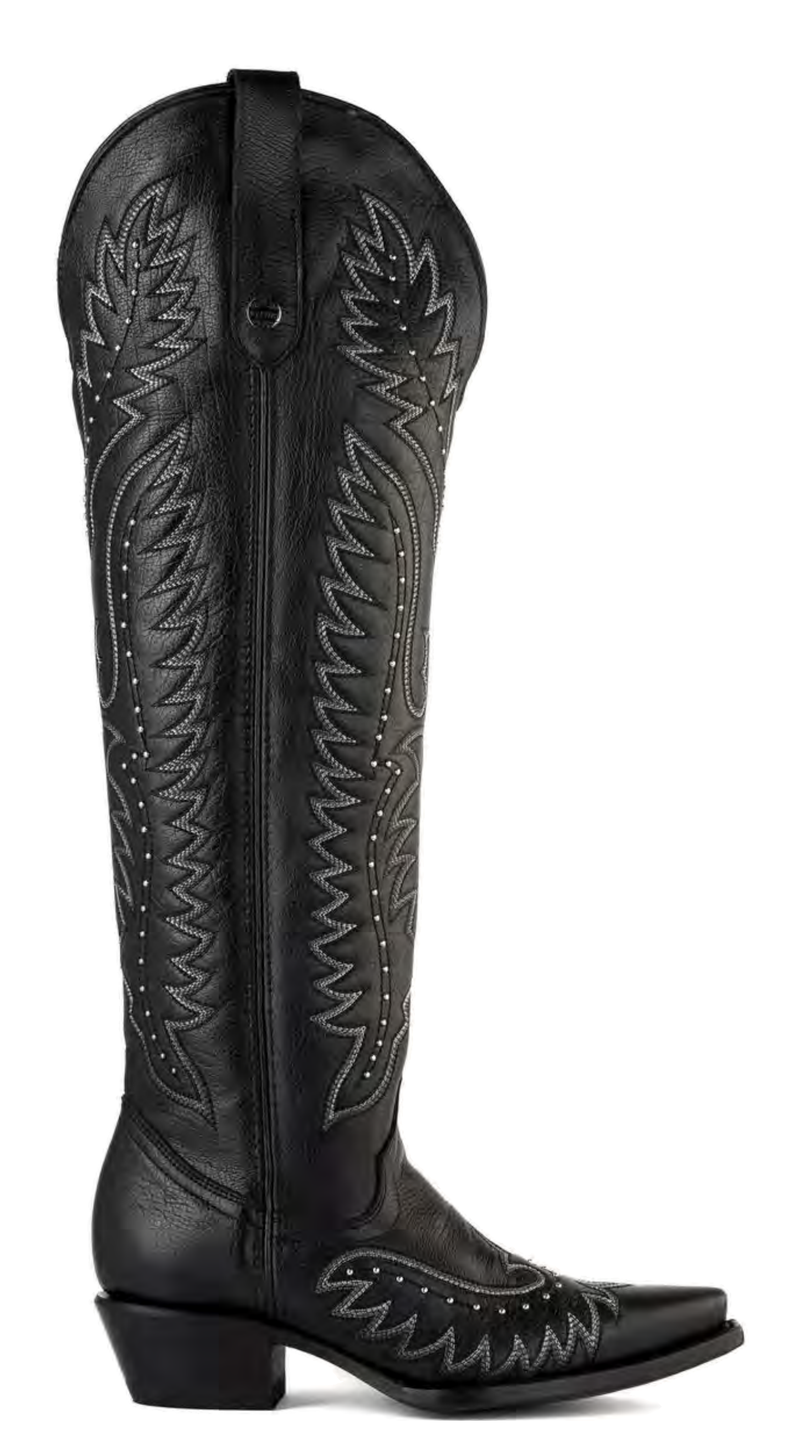 Bufalino Western Boot — Black
