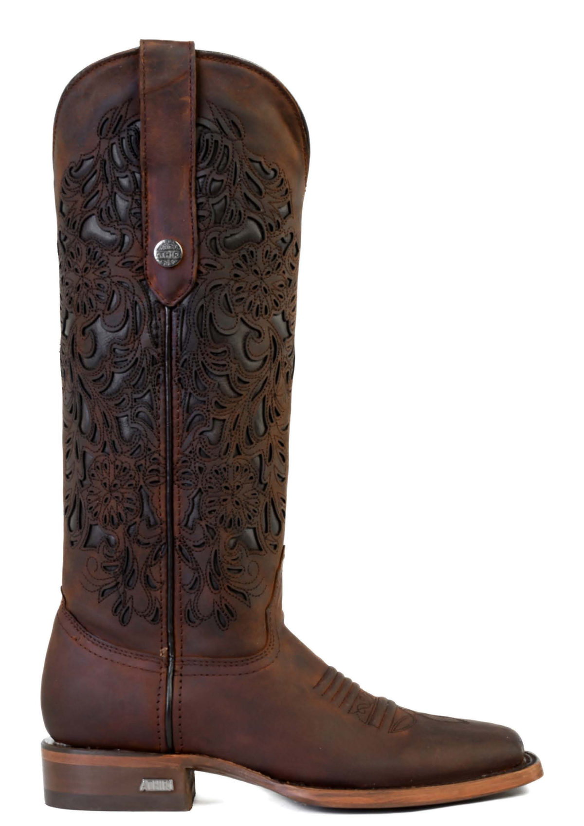 Isabella Western Boot — Brick