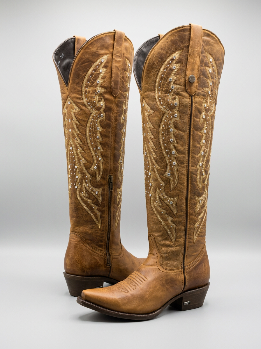 Matcat Western Boot — Honey (Lively) — pair