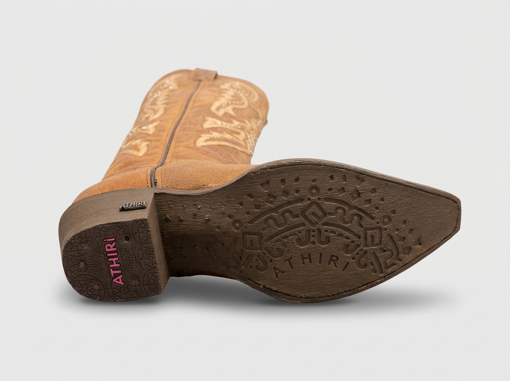 Matcat Western Boot — Honey (Lively) — sole detail