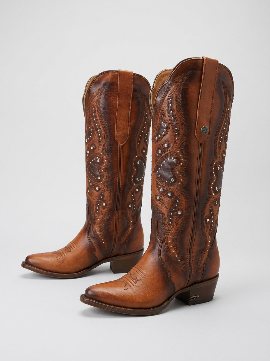 Mestizo Ranch Western Boot (Artemisa) — pair